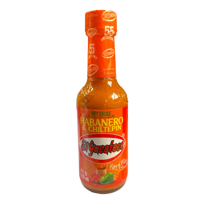 Habanero Chiltepin Sauce El Yucateco 120ml